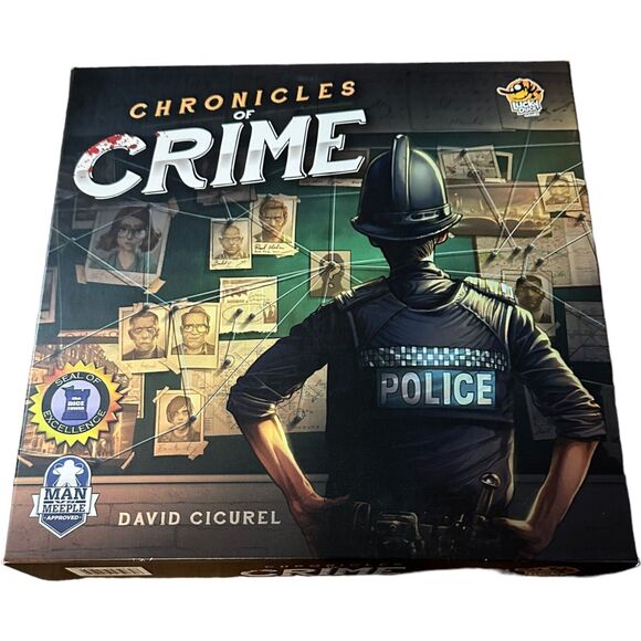 Chronicles Of Crime Board Game Lucky Duck Mystery VR App COMPLETE - Picture 2 of 16